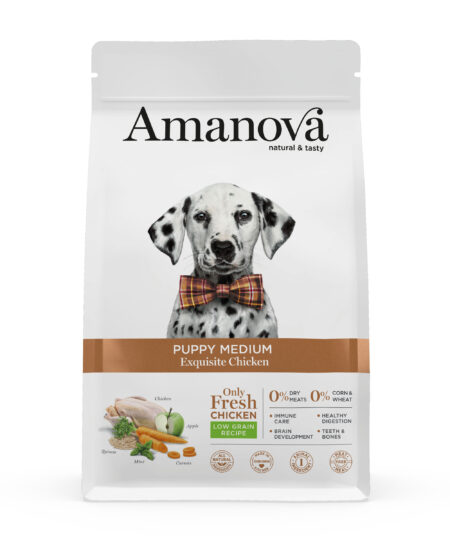 AMANOVA PUPPY MEDIUM EXQUISITE CHICKEN