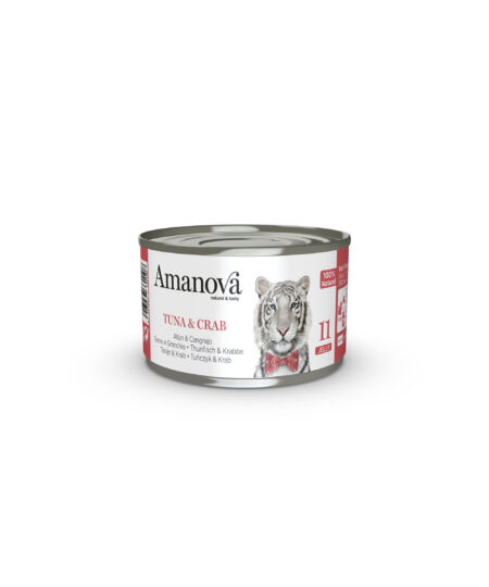 AMANOVA CAT TUNA & CRAB CANS IN JELLY