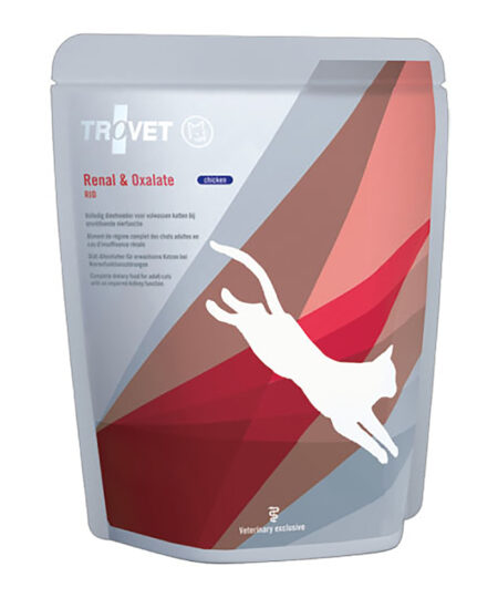 TROVET CAT RENAL & OXALATE CHICKEN POUCH
