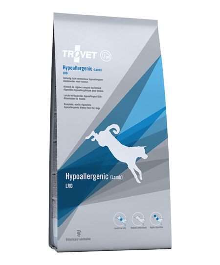 TROVET DOG HYPOALLERGENIC LAMB
