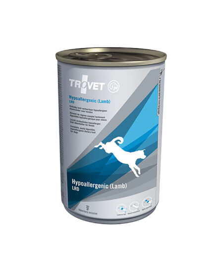 TROVET DOG HYPOALLERGENIC LAMB CANS