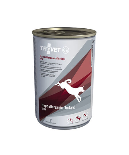 TROVET DOG HYPOALLERGENIC TURKEY CANS