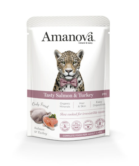 AMANOVA ADULT CAT SALMON & TURKEY