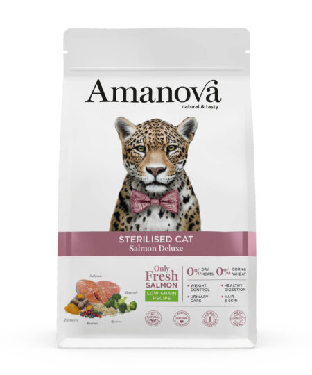 AMANOVA STERILISED CAT SALMON DELUXE