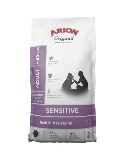 ARION ORIGINAL SENSITIVE LAMB MEDIUM BREED