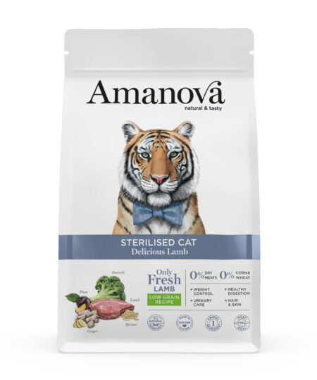AMANOVA STERILISED CAT DELICIOUS LAMB