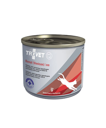 TROVET CAT RENAL VENISON CANS